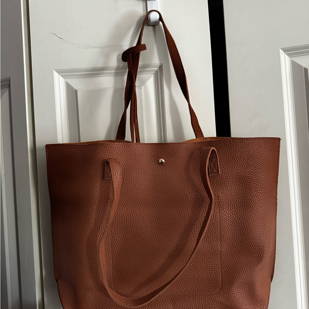 Elegant Brown Tote Bag